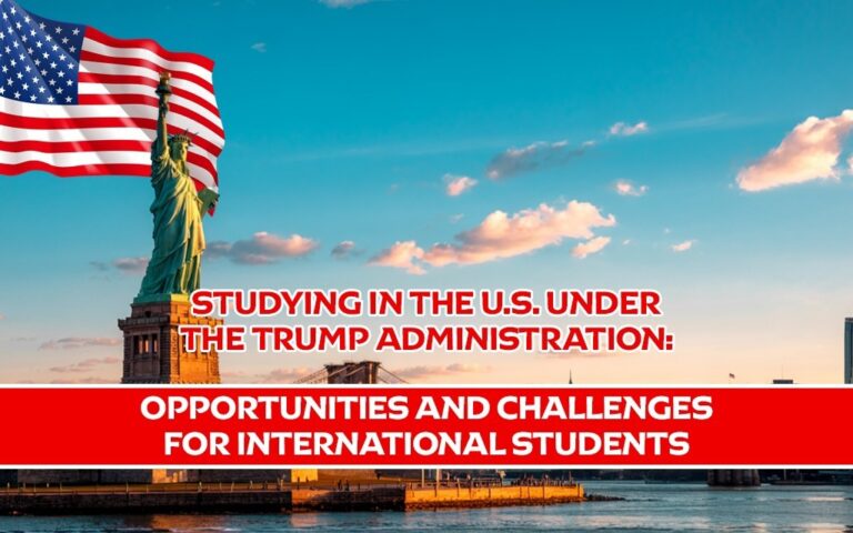 Studying in the U.S. Under the Trump Administration: Opportunities and Challenges for International Students