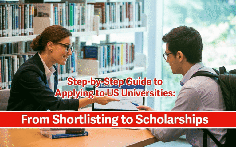Step-by-Step Guide to Applying to US Universities: From Shortlisting to Scholarships