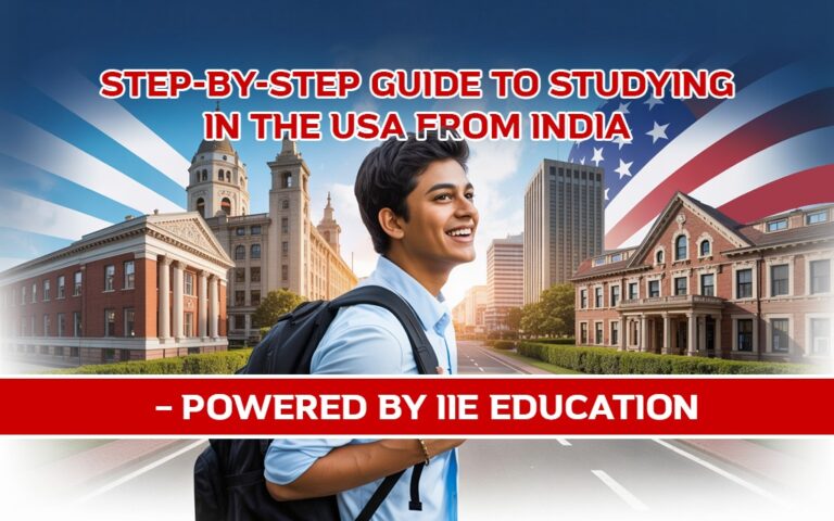 Step-by-Step Guide to Studying in the USA from India – Powered by IIE Education