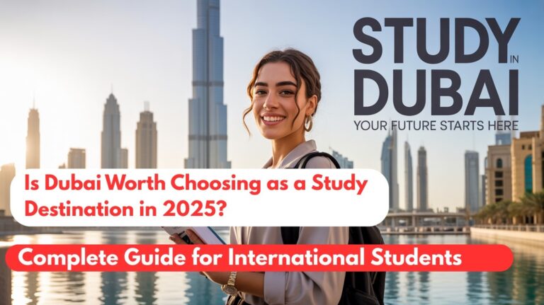 Is Dubai Worth Choosing as a Study Destination in 2025? Complete Guide for International Students